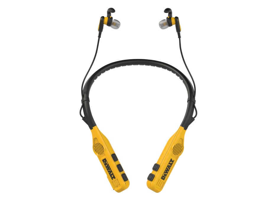 Dewalt Telecoms 1902093DWG Neckband Earphones with Built-in Speakers