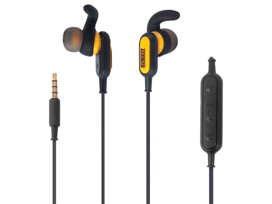 Dewalt Telecoms 1909032DWG Jobsite Wired Earphones