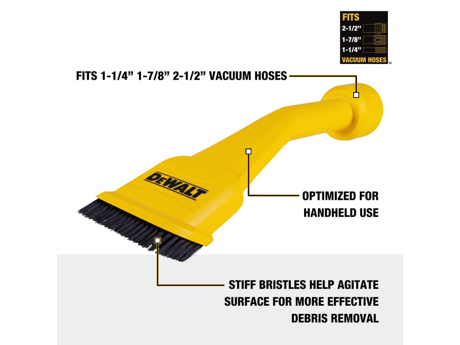 Dewalt Vacuum Dewalt DXVA004300E Claw Utility Nozzle/Brush