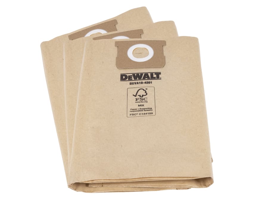 Dewalt Vacuum Dewalt DXVA194201 Dust Bag with 3 Bags