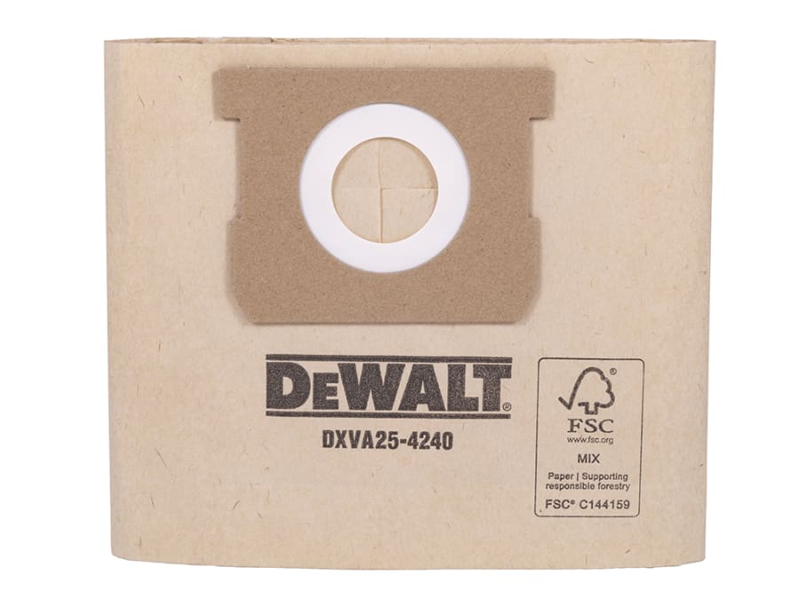 Dewalt Vacuum Dewalt DXVA254240 Dust Bag with 3 Bags