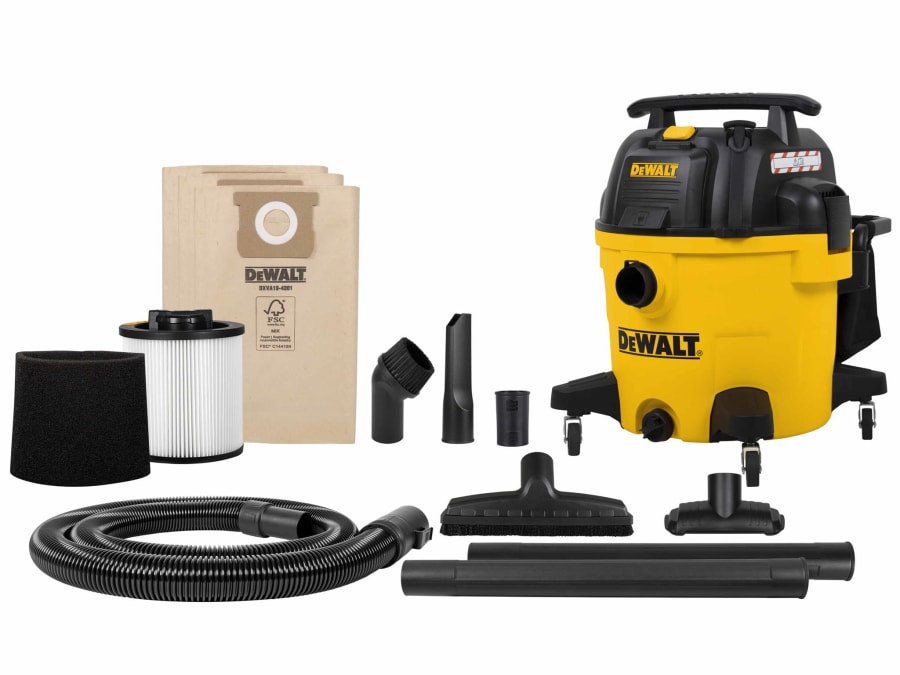 Dewalt Vacuum Dewalt DXV34PTAA 1200W 240V Wet & Dry Vacuum with Power Tool Activation