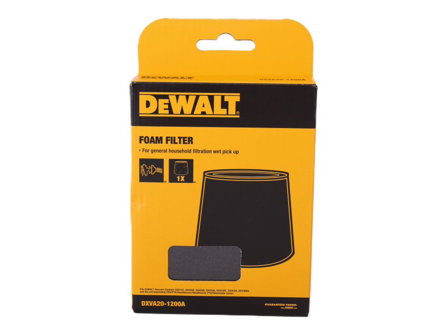 Dewalt Vacuum Dewalt DXVA201200A Foam Filter