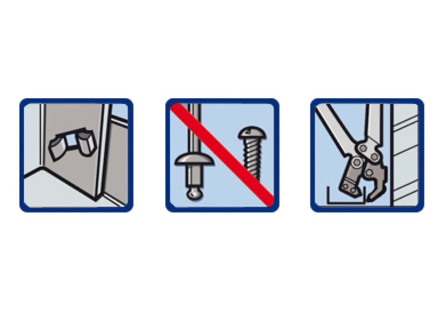 Edma 0619 Multiprofil Metal Frame Pliers