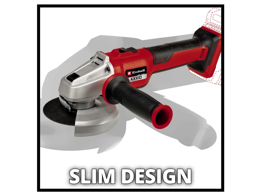 Einhell AXXIO 18/125 Q X-Change 18V Angle Grinder 125mm Bare Unit