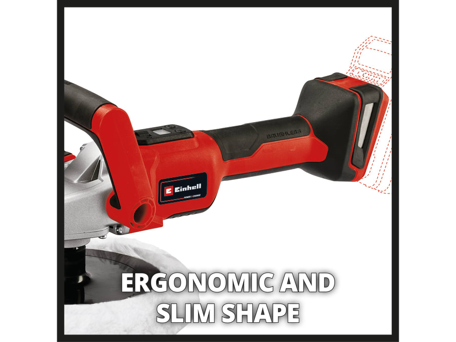 Einhell CE-CP 18/180 Li E-Solo 18V Polisher with 180mm Pad Bare Unit
