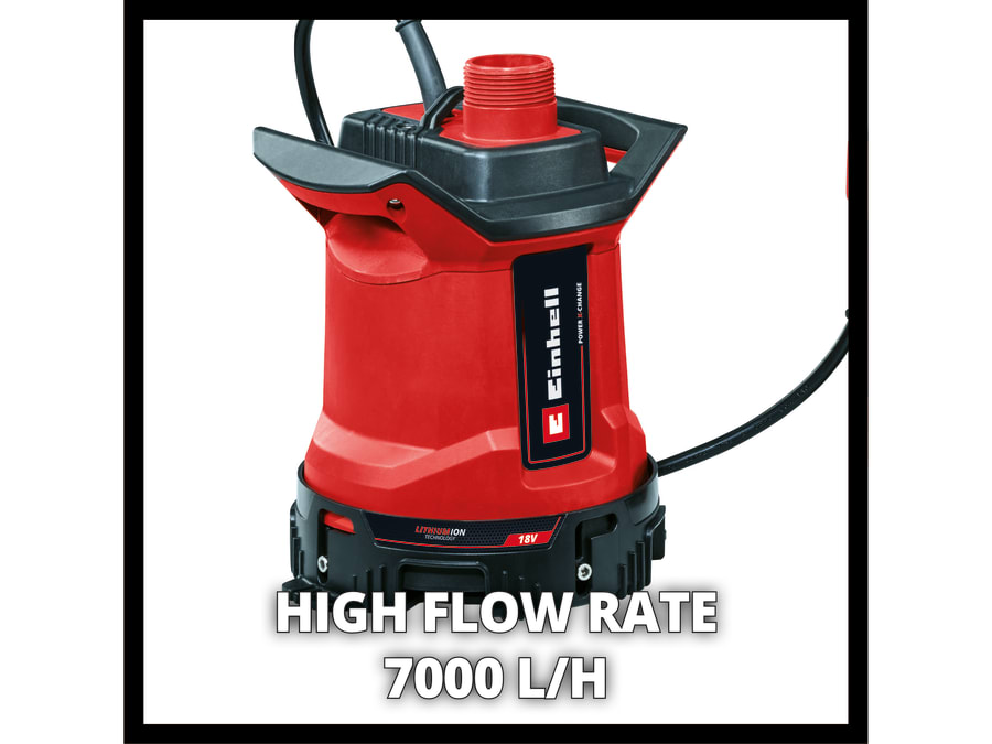 Einhell GE-DP 18/25 LL Li 4181590 18V Dirty Water Pump Bare Unit