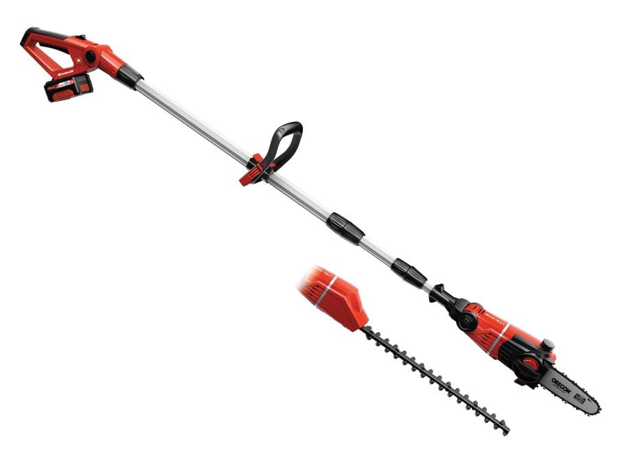 Einhell GE-HC 18Li T Kit 18V Cordless Pole Pruner with 1 × 3.0Ah Battery