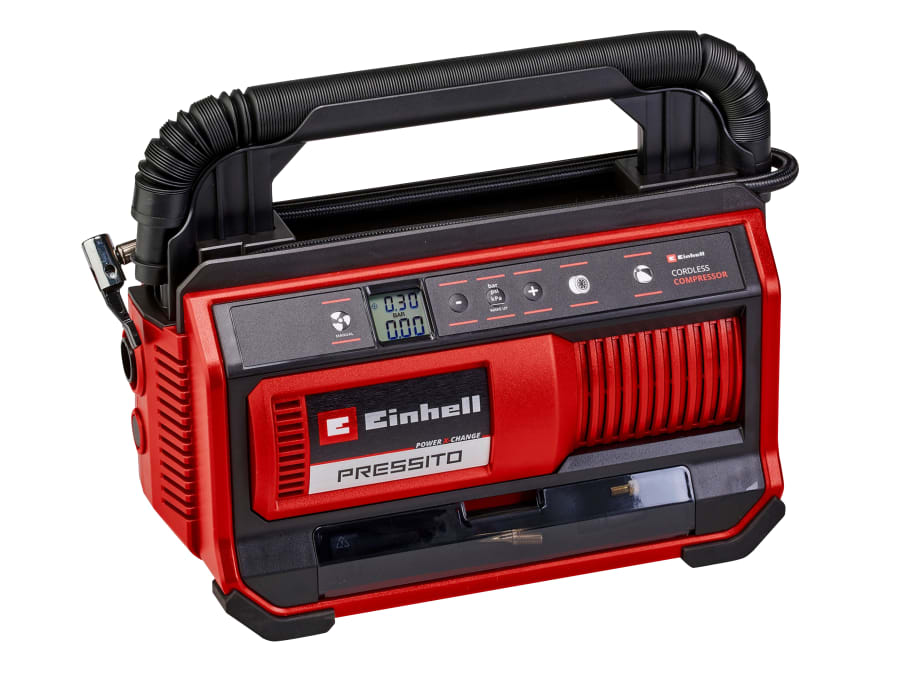 Einhell 4020420 PRESSITO 18/25 Power X-Change 18V Air Compressor Bare Unit
