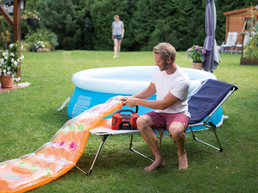 Einhell 4020460 Pressito 18V Hybrid Air Compressor Bare Unit