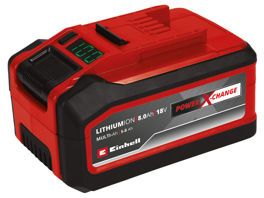 Einhell 4511600 Power X-Change Multi-Ah Battery 18V 5.0-8.0Ah