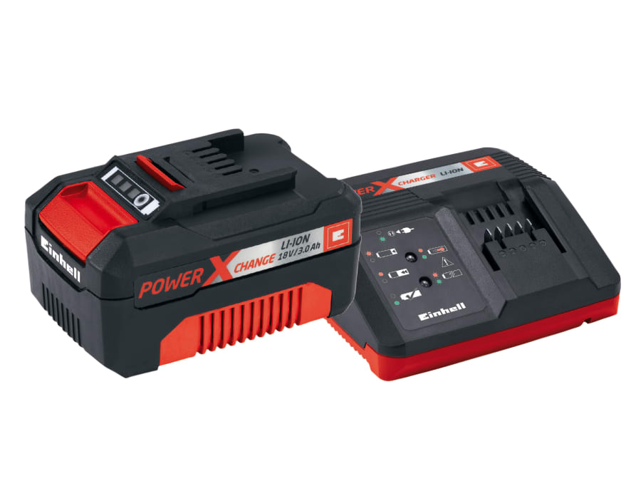 Einhell 4512041 Power X-Change 18V Starter Kit with 1 × 3.0Ah Battery