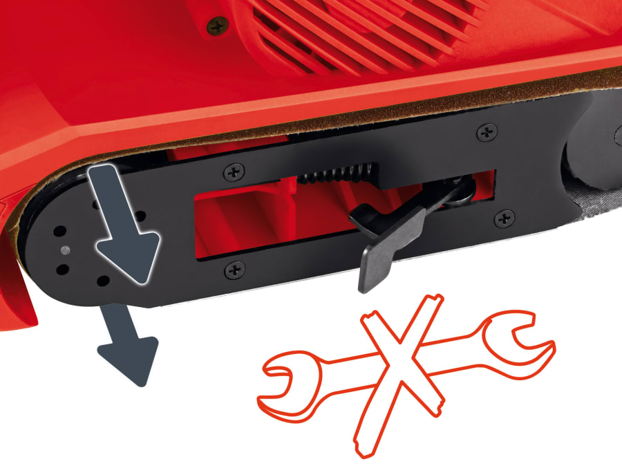 Einhell TC-BS 8038 800W Belt Sander 76 x 533mm