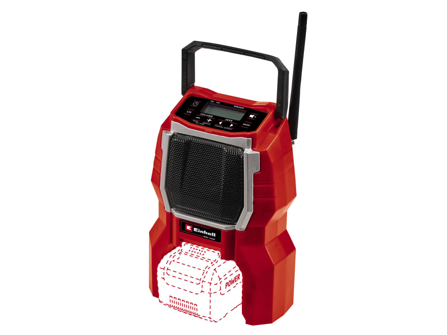 Einhell TC-RA 18 Li BT-Solo 18V Cordless Radio Bare Unit