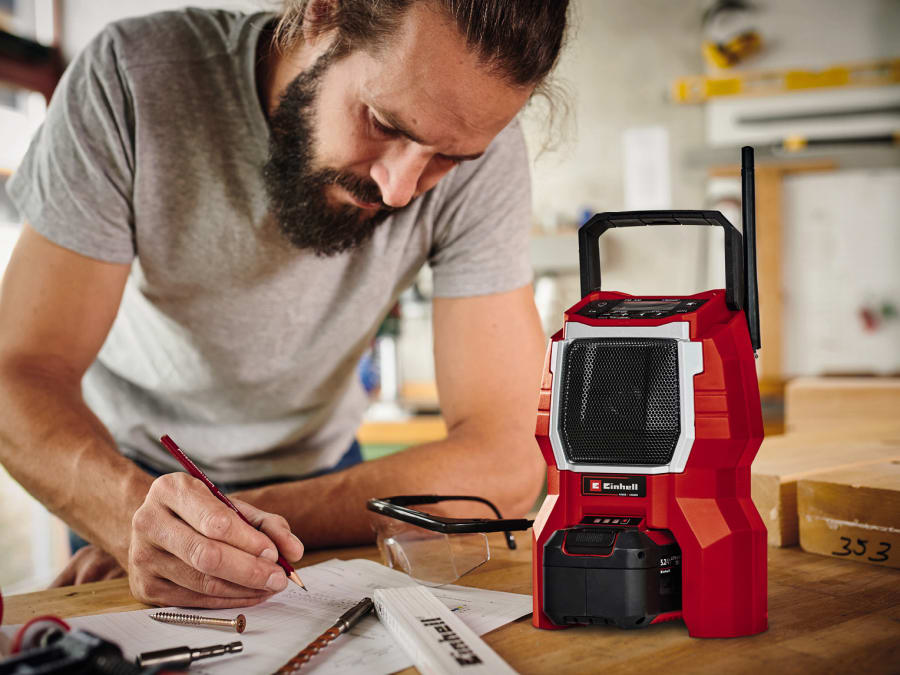 Einhell TC-RA 18 Li BT-Solo 18V Cordless Radio Bare Unit