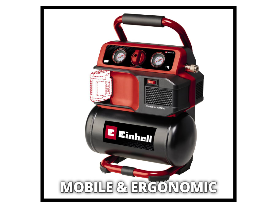 Einhell TE-AC 18/75 Li OF-Solo 18V Air Compressor Bare Unit