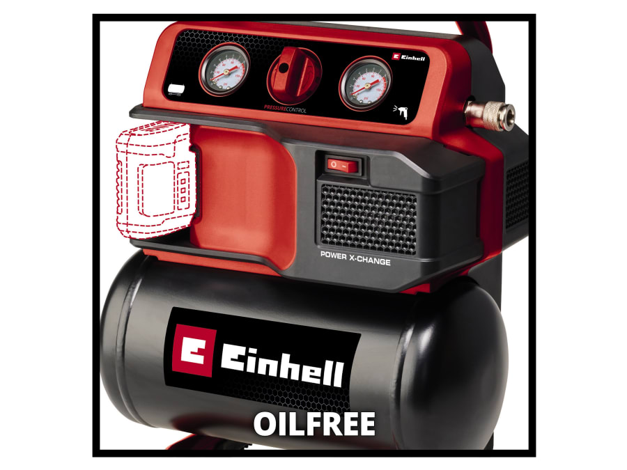 Einhell TE-AC 18/75 Li OF-Solo 18V Air Compressor Bare Unit