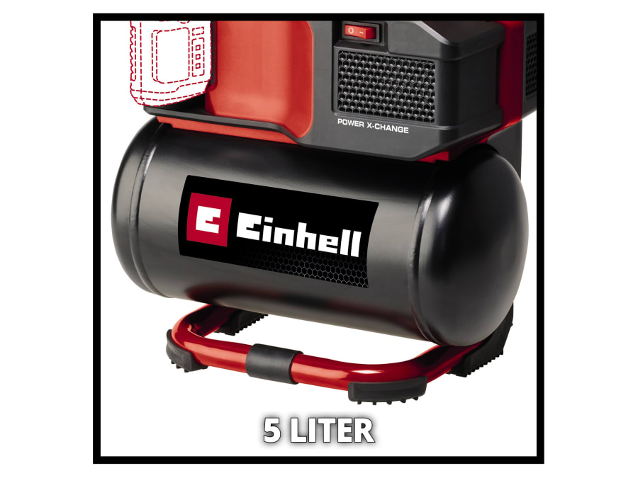 Einhell TE-AC 18/75 Li OF-Solo 18V Air Compressor Bare Unit