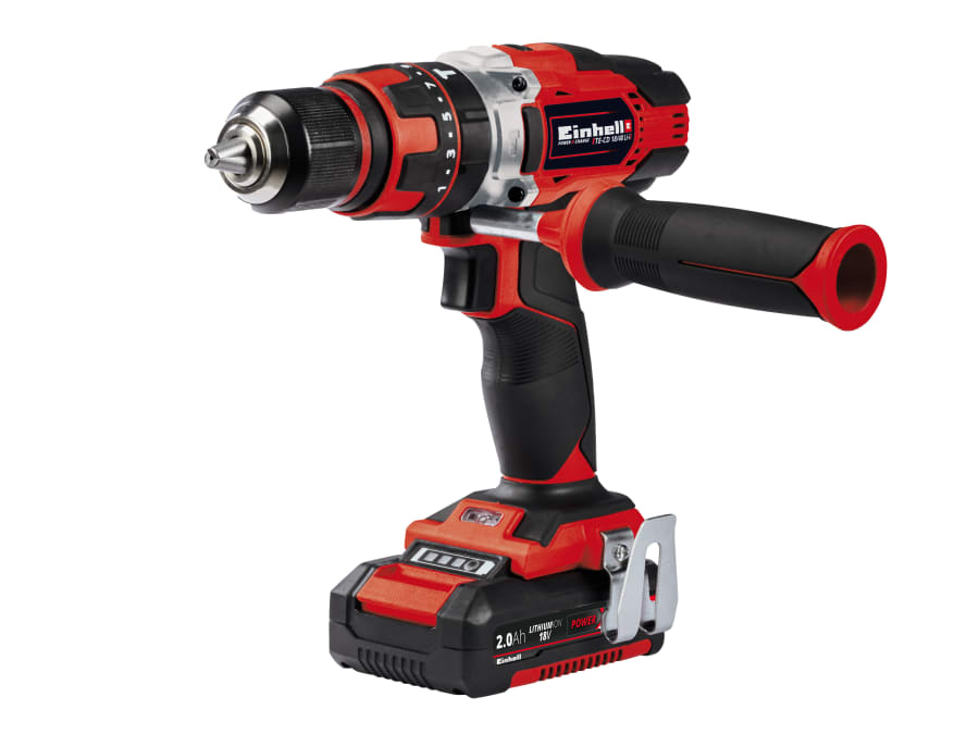 Einhell TE-CD 18/48 Li-i 18V Impact Drill with 2 × 2.0Ah Batteries