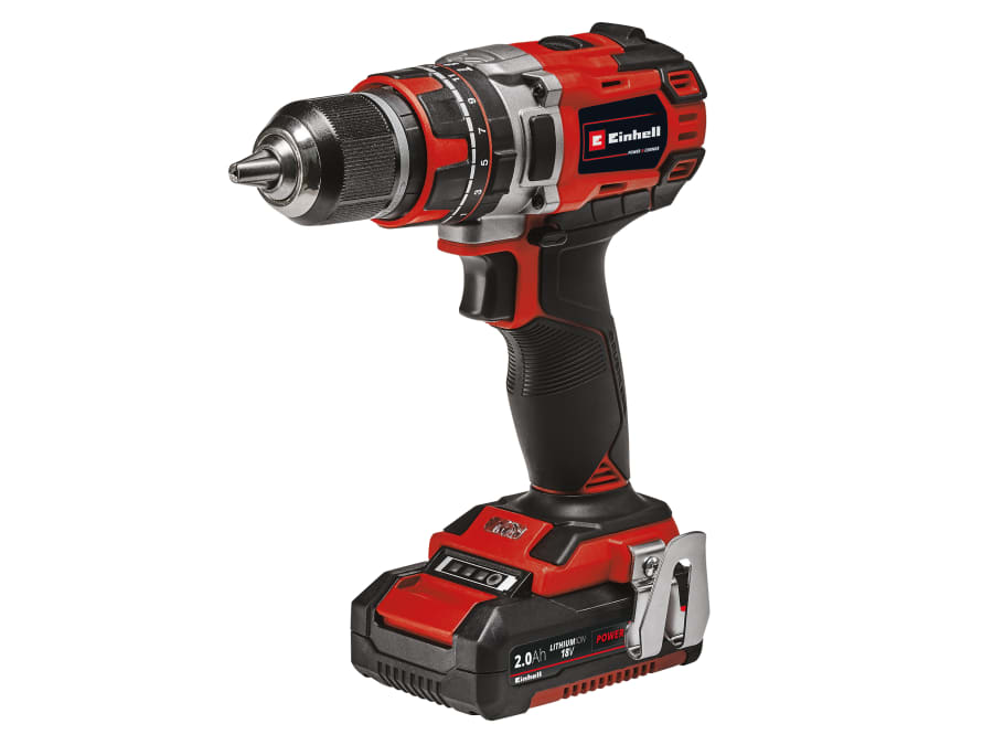Einhell TE-CD 18/50 Li-i BL Power X-Change 18V Combi Drill with 2 × 2.0Ah Batteries