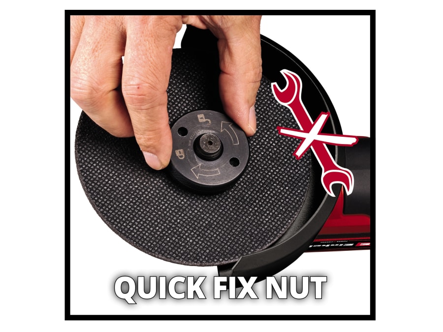 Einhell TP-AG 18/125 CE Q Li-Solo 18V Angle Grinder 125mm