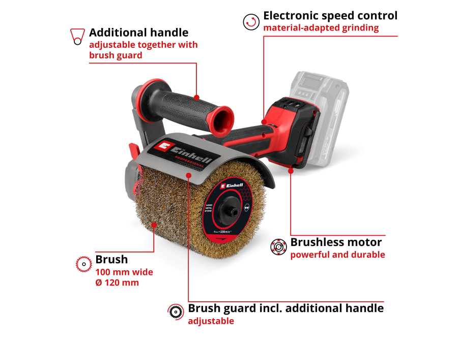 Einhell TP-BR 18/32 Li BL 18V Bare Unit