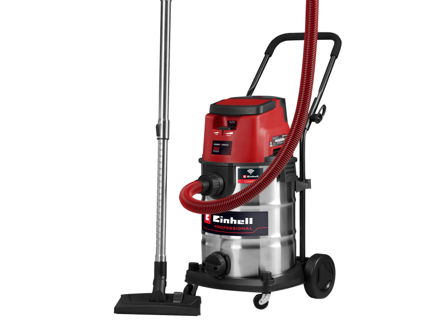 Einhell TP-VC 36/30 S Auto-Solo PRO 36V (2x18V) Wet/Dry Vacuum Cleaner Bare Unit
