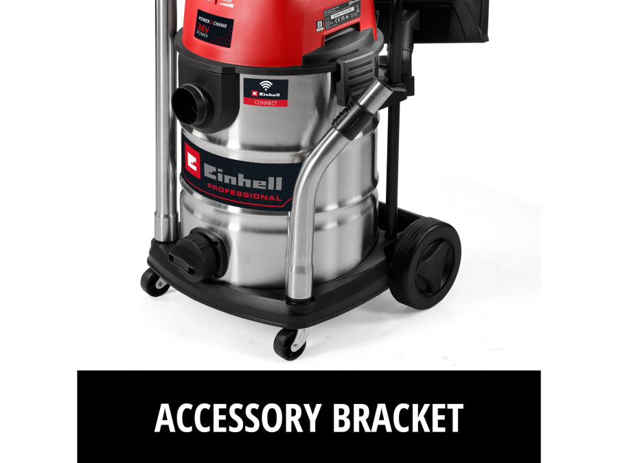 Einhell TP-VC 36/30 S Auto-Solo PRO 36V (2x18V) Wet/Dry Vacuum Cleaner Bare Unit