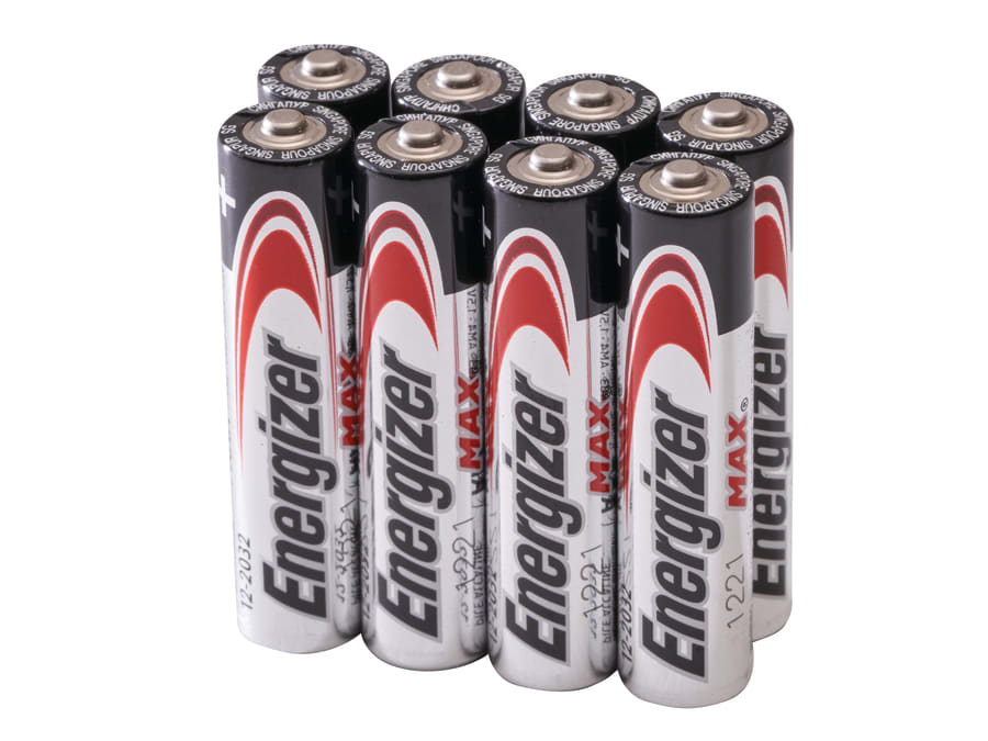 Energizer S15271 AAA Alkaline Batteries Pack of 8