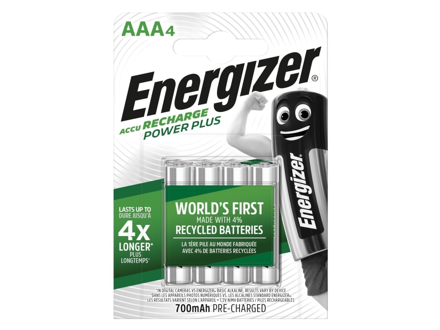 Energizer S10261 AAA Batteries Pack of 4