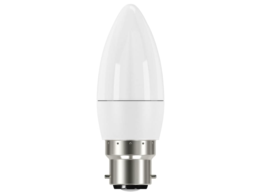 Energizer S8843 B22 Opal Candle Bulb Warm White 3.3W