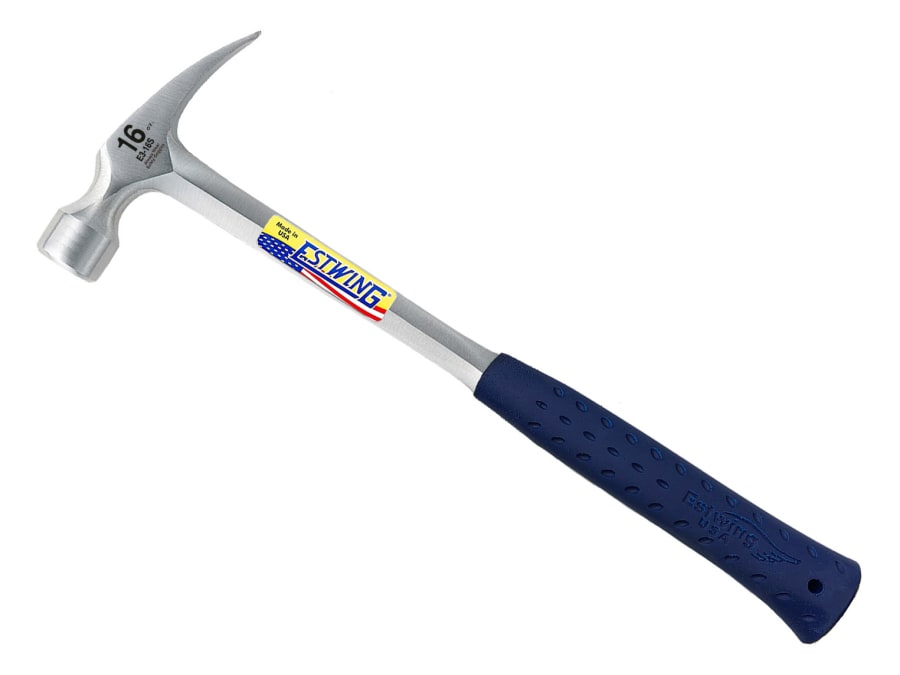 Estwing E316S 450g Straight Claw Hammer with Vinyl Grip