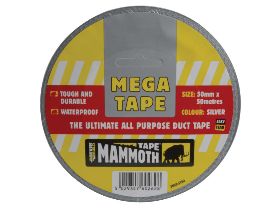 Everbuild Sika Everbuild 483329 All Purpose Tape 50mm Silver