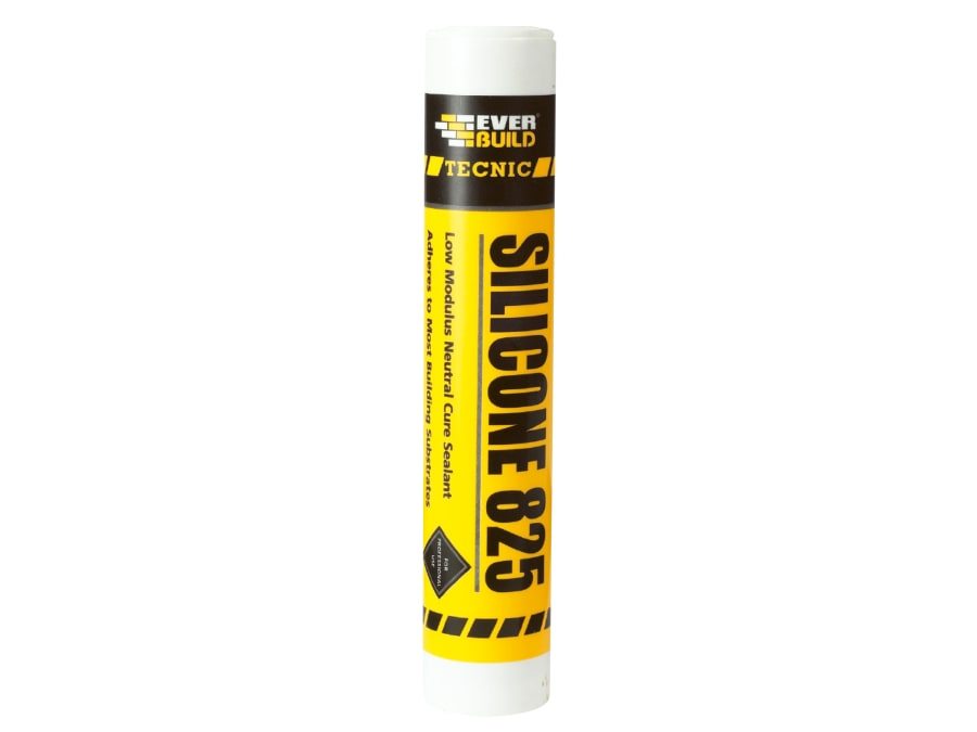 Everbuild Sika Everbuild 534360 Tecnic Silicone 825 Dark Anthracite 380ml