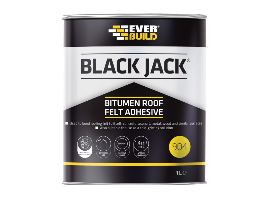 Everbuild Sika Everbuild 486992 Bitumen Roof Felt Adhesive 1 Litre