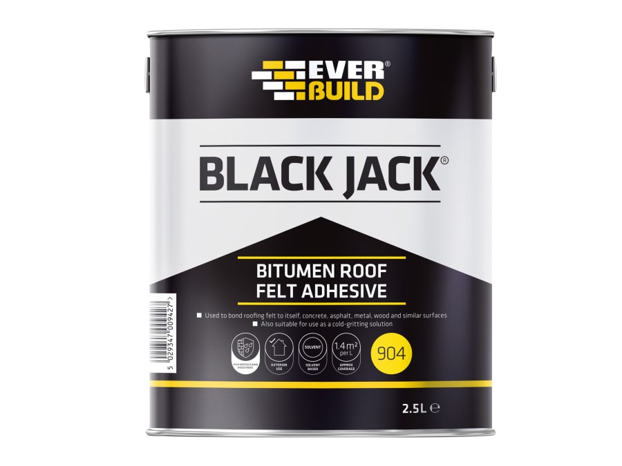 Everbuild Sika 486993 Bitumen Roof Felt Adhesive 2.5 Litre