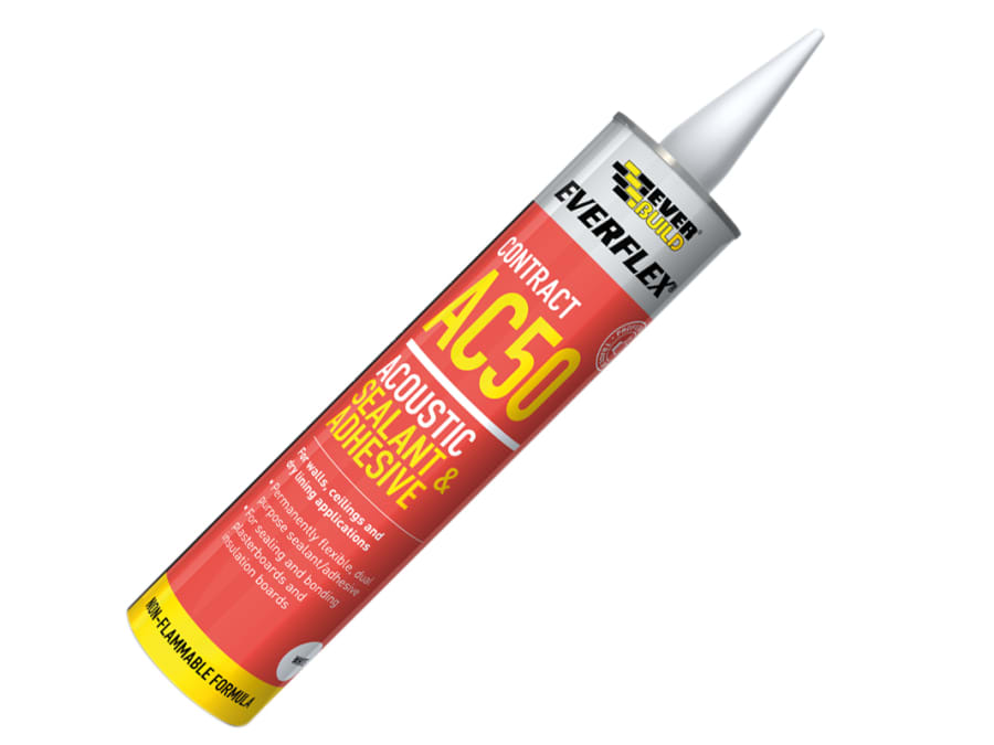 Everbuild Sika AC50 Acoustic Sealant & Adhesive 900ml