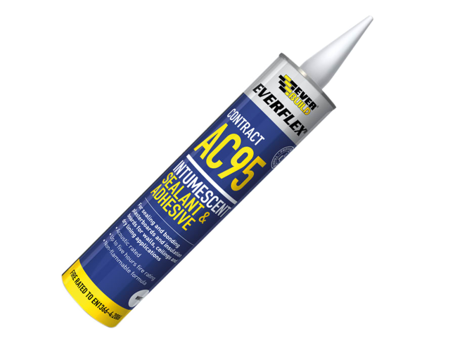 Everbuild Sika AC95 900ml Intumescent Acoustic Sealant