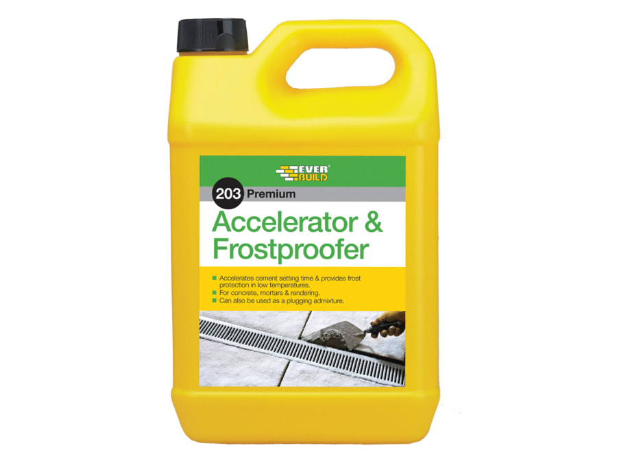 Everbuild Sika Everbuild 488853 5L Accelerator & Frostproofer