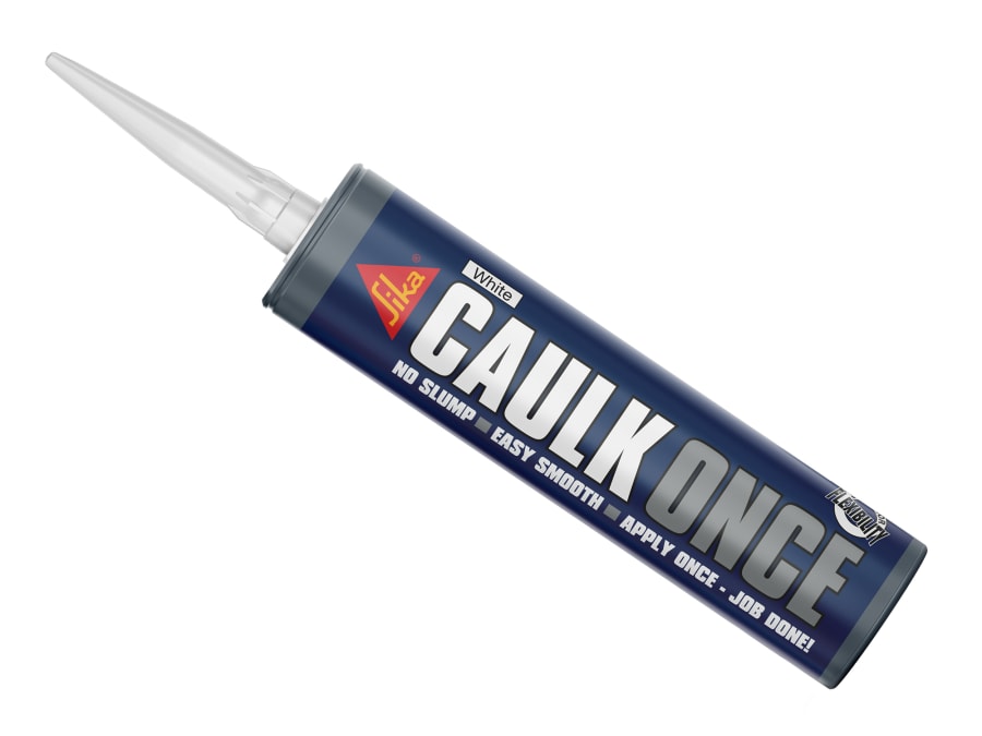 Everbuild Sika Everbuild 489514 Caulk Once White 295ml