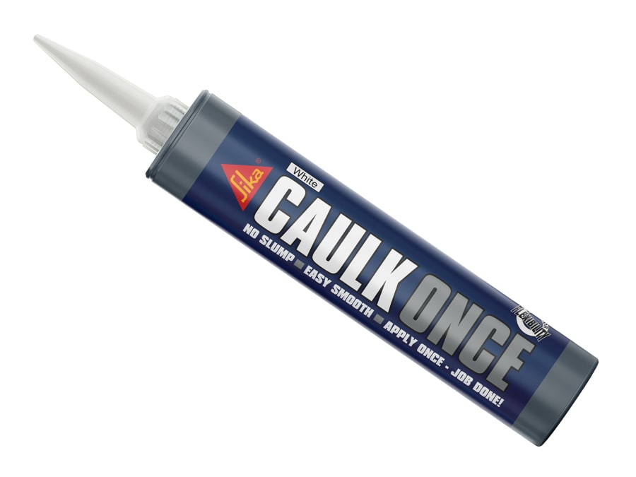 Everbuild Sika Everbuild 489516 Caulk Once White 380ml