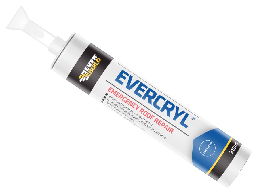 Everbuild Sika Everbuild 486271 EVERCRYL Emergency Roof Repair Clear C3