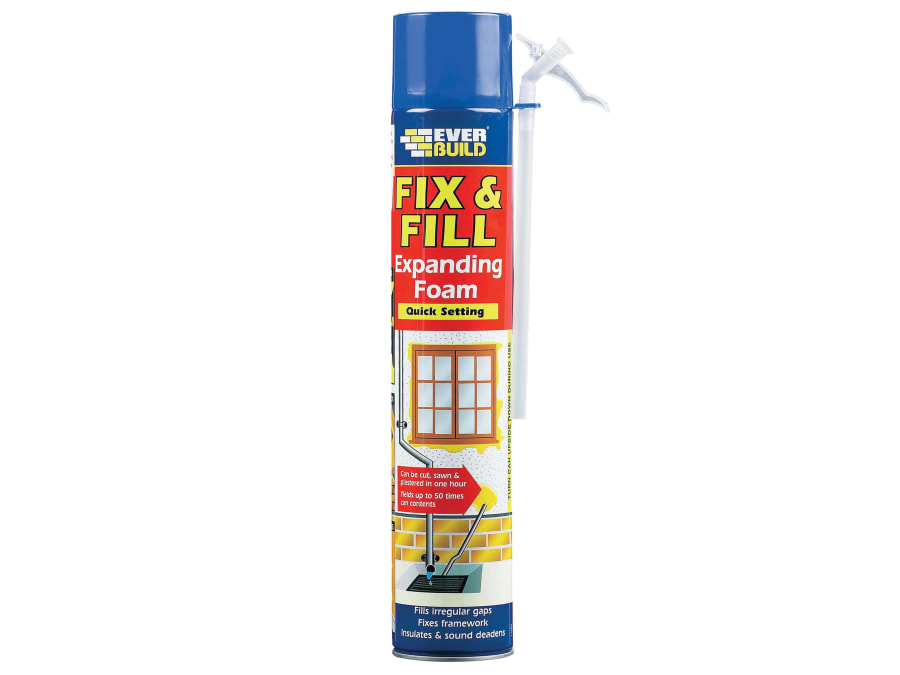 Everbuild Sika Everbuild 817542 Fix & Fill Expanding Foam Filler 750ml