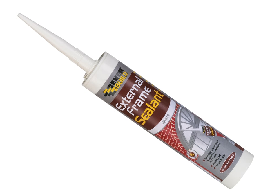 Everbuild Sika Everbuild 483175 290ml Acrylic Sealant White