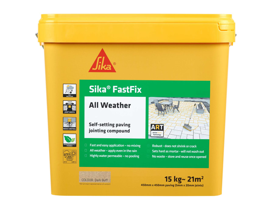 Everbuild Sika Everbuild 669017 FastFix All Weather Dark Buff 15kg