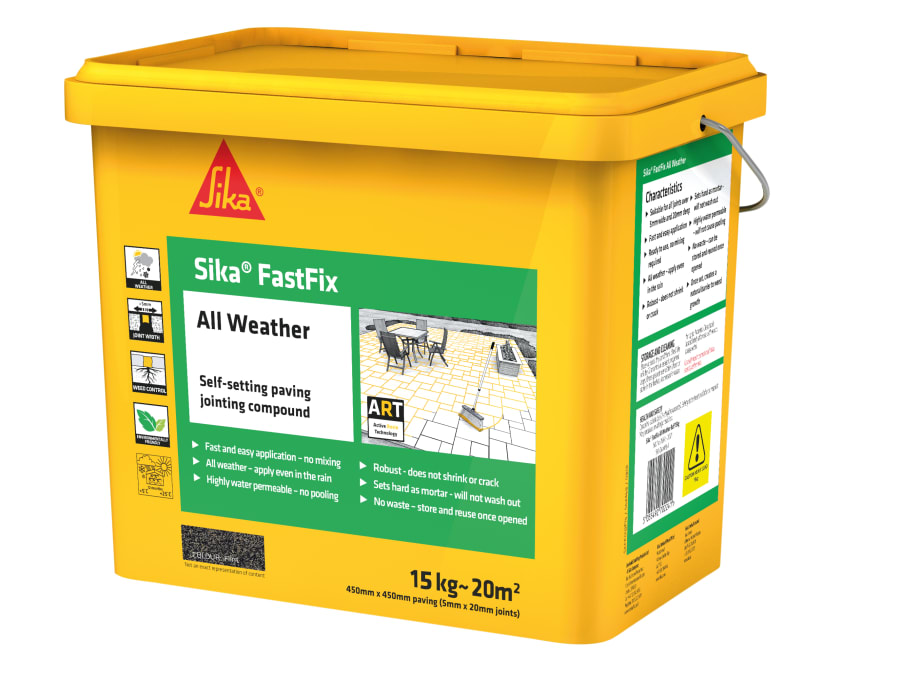 Everbuild Sika 626734 FastFix All Weather Flint 15kg