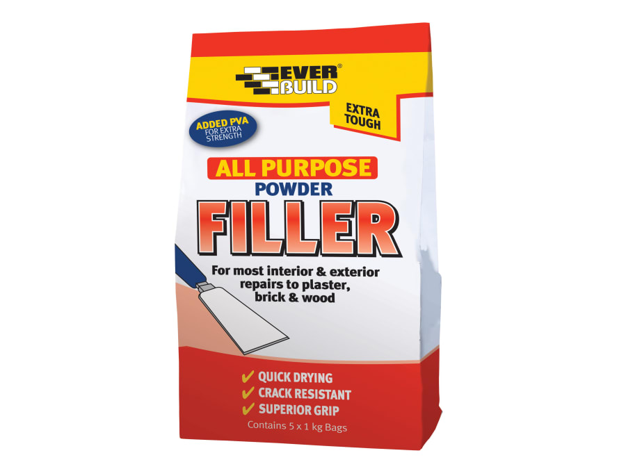 Everbuild Sika Everbuild 480444 All Purpose Powder Filler 5kg