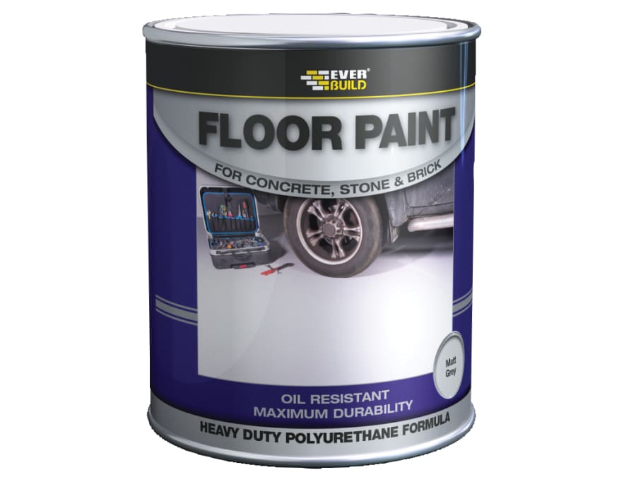 Everbuild Sika Everbuild 538684 5L Grey Floor Paint