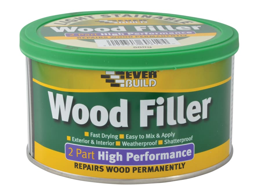 Everbuild Sika Everbuild 481022 2-Part Wood Filler 500g