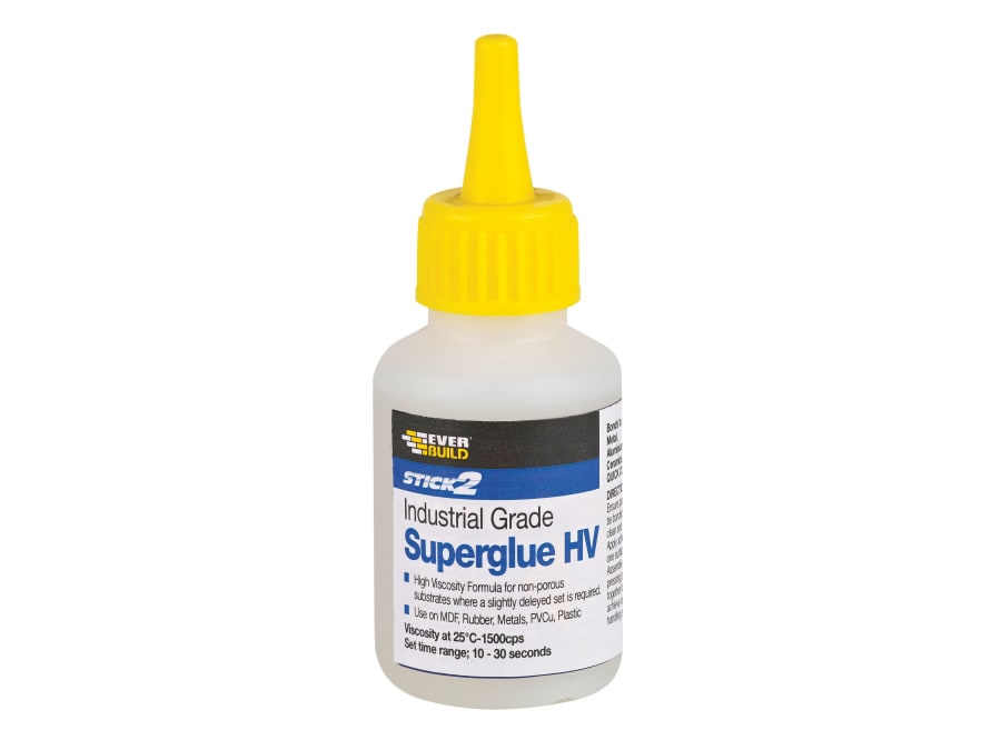 Everbuild Sika Everbuild 484654 Industrial Superglue HV 20g